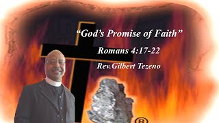 Gods Promise of Faith Romans 41722 [upl. by Aniluj]