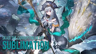 Arknights  Skadi the Corrupting Heart  Sublimation Outfit Showcase [upl. by Chapell]