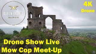 Drone Show Live  Mow Cop flights  DJI MINI3 Pro  DJI AIR3 4K [upl. by Ah]