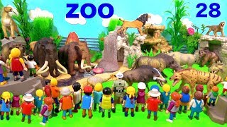 Wild Zoo Animal Toys For Kids  Learn Animal Names and Sounds  Learn Colors with Animals [upl. by Gorrian]