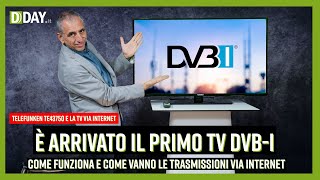 Il primo TV DVBI Telefunken e le prime trasmissioni Mediaset ecco come va la TV via Internet [upl. by Natale]