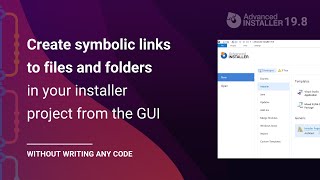 How to create symbolic links to files and folders from GUI [upl. by Carri793]