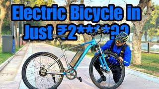 INDIAS Most AFFORDABLE ELECTRIC BIKE 😳  Emotorad x1 [upl. by Outhe]