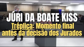 🔴 Caso da Boate Kiss Tréplica das defesa encerra os debates no Júri [upl. by Auqinimod930]