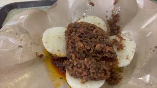 Tiong Bahru Market Chwee Kueh Bib Gourmand [upl. by Woodberry449]