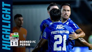 Ezra Wanian Antarkan PERSIB Petik Poin di Samarinda 🔥 Match Highlights Borneo FC vs PERSIB [upl. by Yelsnit858]