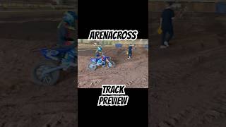 Arenacross Track Preview motocross supercross trending viral [upl. by Amalita]