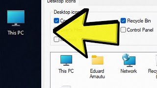 How to Show This PC Icon on Desktop Windows 11 Fast Guide [upl. by Razec152]