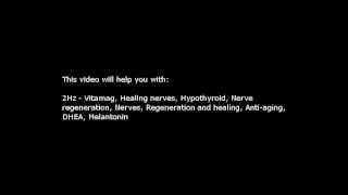 Delta Antiaging DHEA Hypothyroid Nerve regeneration etc Isochronic Tones 2 Hz Pure Series [upl. by Jeddy]