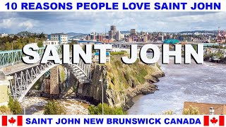 A DAY IN SAINT JOHN NEW BRUNSWICK [upl. by Vinita]