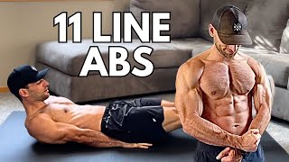 11 Line Abs Workout  Get Defined Abs in 10 Mins [upl. by Turino]