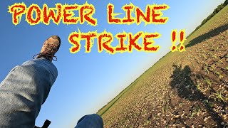 Paramotor CRASH Day 4424 Power Line1  C Smith0 [upl. by Halsy]