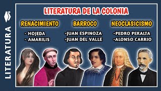 🚩​Literatura COLONIAL en el Perú  Etapas de la literatura peruana [upl. by Naimaj328]