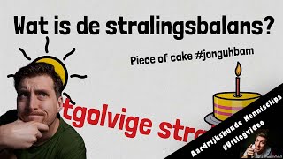 Wat is de stralingsbalans [upl. by Verlie397]