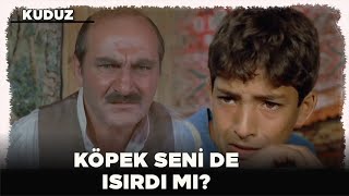 Kuduz Türk Filmi  Ağanın Oğlunu Köpek Isırıyor [upl. by Enelak]