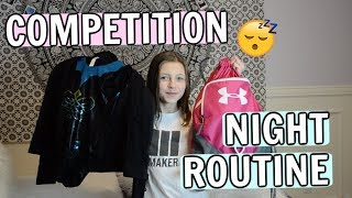 Gymnastics Meet Night Routine amp Preparation  GRWM Early Morning Meet  Bethany G [upl. by Rapsag]