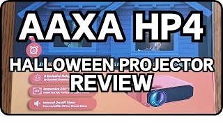 AAXA HP4 Halloween Projector Review [upl. by Manon]