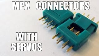 Using MPX connectors for servos [upl. by Ola]