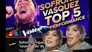 WINNER  SOFRONIO VASQUEZ REACTION VIDEOTHE VOICE USA 2024 [upl. by Eslud]