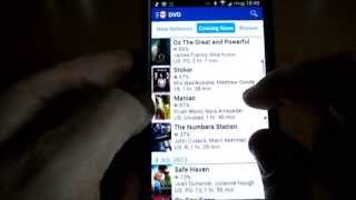 Flixster App  Rotten Tomatoes Movie News App Review for Android [upl. by Wenz]