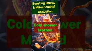 Cold shower method for Boost Energy amp Mitochondrial Activation [upl. by Lindly160]