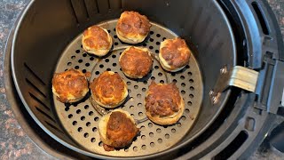 Air Fryer Stuffed Mushrooms [upl. by Buyse174]