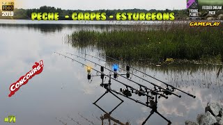 FISHING PLANET 71 NOUVEAU CONCOURS DLC A GAGNER  PÊCHE DE LA CARPE ET DE LESTURGEON 2019 [upl. by Danby]