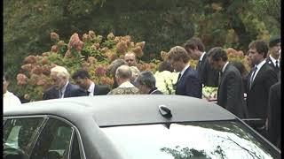 Kennedy family gathers for Ethel Kennedys funeral [upl. by Nirac210]