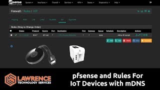 pfsense and Rules For IoT Devices with mDNS [upl. by Lali]