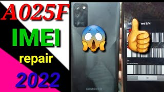 HOW TO A025F U1 A02s 2022👍 IMEI repair Z3X a025f imei repair [upl. by Sev]