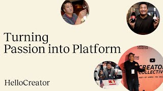 Turning Passion into Platform HelloCreator x Wine and Travel Creator Matthew Horkey [upl. by Thgiled]