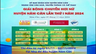 Trường TH1 TT Năm Căn vs Trường TH Kim Đồng [upl. by Nylirret]