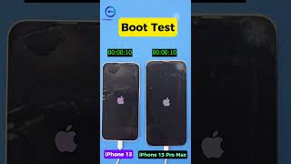 iPhone 13 vs 13 Pro Max Power On Test shorts asmr [upl. by Wawro]