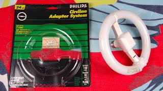 Philips 24watt Preheat Circline Fluorescent Adapter [upl. by Leeban]