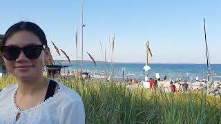 Scharbeutz Promenade 🌞 🏖 Ostsee Pantai Laut Timur Jerman 🏕🏖🏜Beach [upl. by Lezirg]