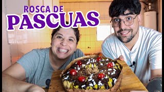 Cómo hacer ROSCA DE PASCUAS Paso a Paso RECETA Vegana [upl. by Bland]