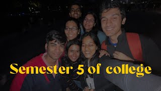 Semester 5 Vlog  SSCBS  Life at DU [upl. by Edualc]