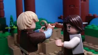 LEGO Prince Caspian vs peter Narnia stop motion battle [upl. by Anoniw]