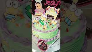 Kue tart kodok birthdaycake cakeulangtahun kuetartkodok [upl. by Dixon203]