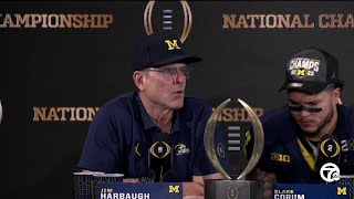 NCAA president says Michigan earned football national title fair and square [upl. by Rima282]