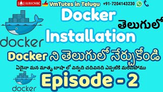 Docker Episode2  What is Docker  How To Install Docker In AWS తెలుగులో  VmTutesInTelugu [upl. by Atnuahc]