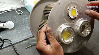 401 How To Test Troubleshoot amp Repair 50 Watt LED Flood Light [upl. by Birkett]