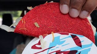 Taco Bells NEW Volcano Menu Review [upl. by Oneg]