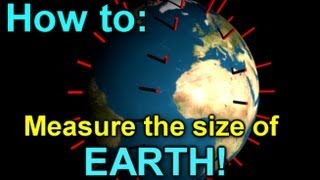 How to Measure the size of Earth [upl. by Ahterod]