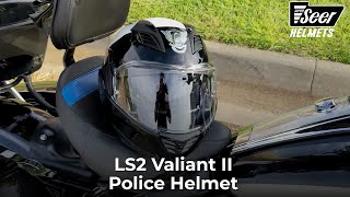 LS2 Valiant II Police Helmet [upl. by Yttisahc]