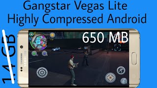 Gangstar Vegas Lite Highly Compressed Apk amp Data Download for Android Hindi [upl. by Okimuk]