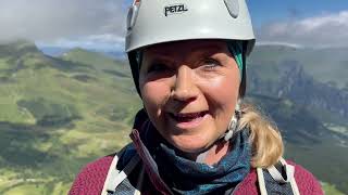 Eiger Rotstock Via Ferrata [upl. by Etnovahs]