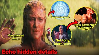 Marvel echo tv series hidden details  kingpin vs spiderman explained in hindi [upl. by Kellie]