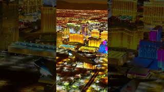 Air Force One night flight in Las Vegas [upl. by Nap]