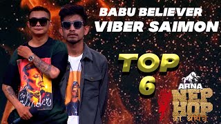 AAIDEUNA MAYA LAIDEUNA  VIBER SAIMON BABU BELIEVER  COLLAB ROUND  ARNA Nephop Ko Shreepech TOP 6 [upl. by Ardnekan]